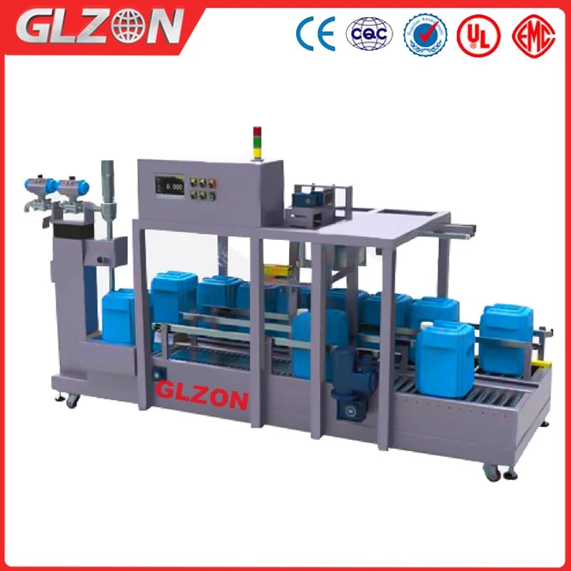 Automatic 25KG Liquid Filling and Capping Line