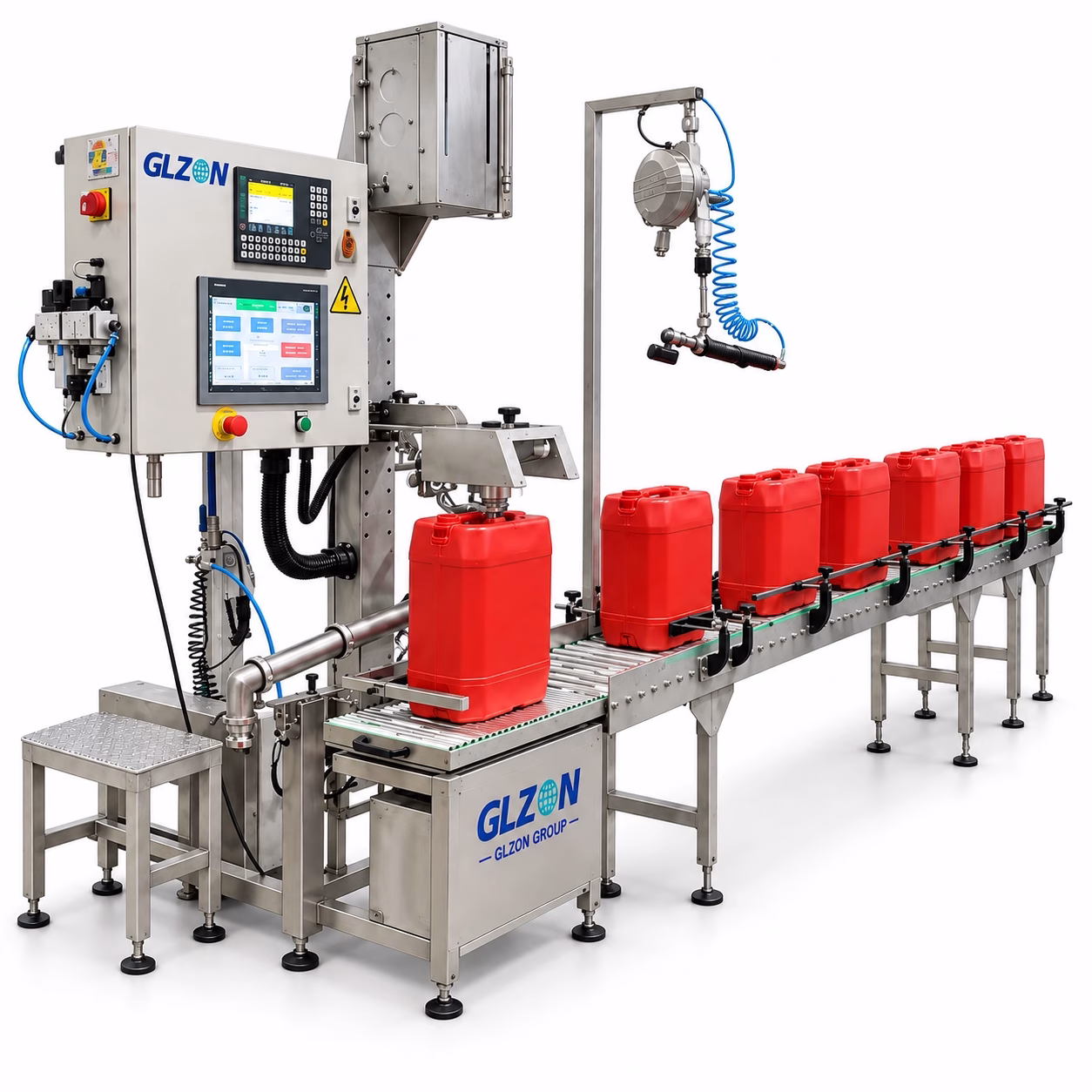 Semi Automatic Linear Filling Machine | LSG Liquid Filling Solution - Image 3