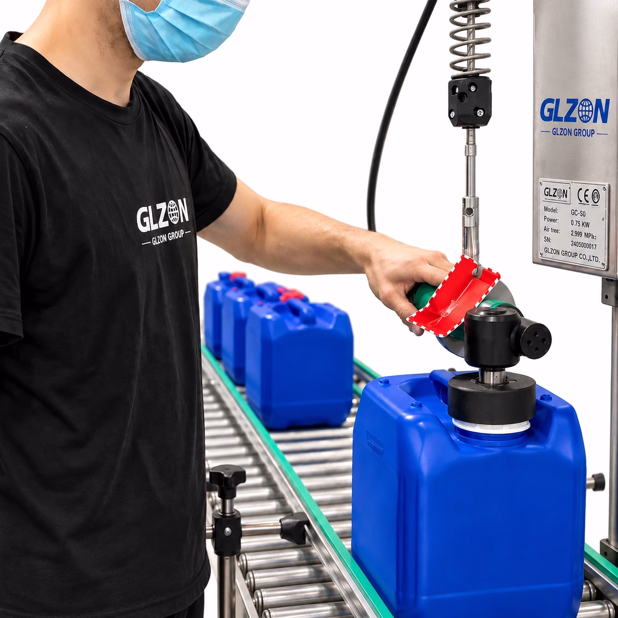 Semi Automatic Linear Filling Machine | LSG Liquid Filling Solution - Image 4