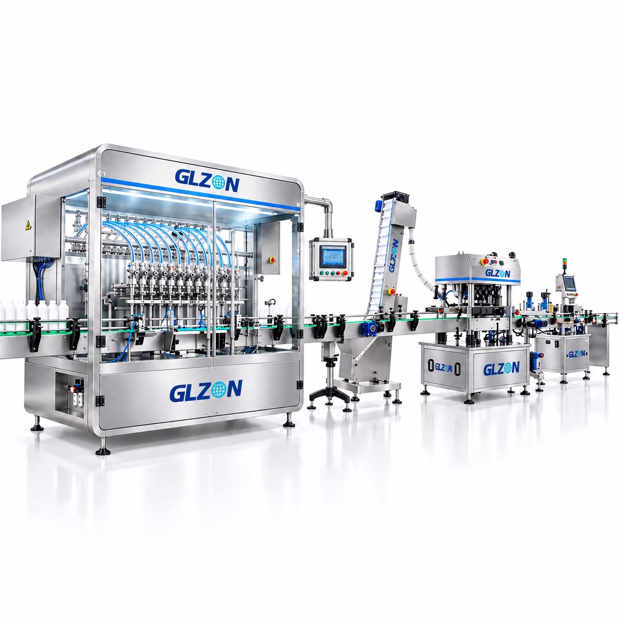Automatic Liquid Filling Machine | High Precision Bottle Filling System