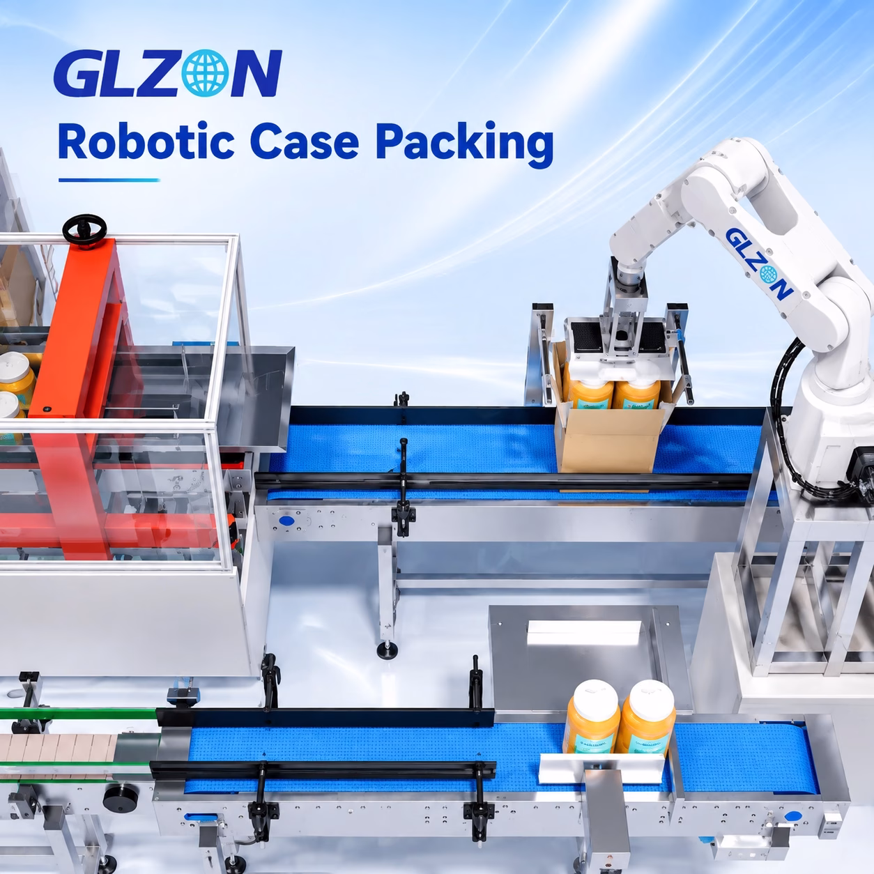 Automatic Liquid Bottle Filling & Packaging Production Line - الصورة 6